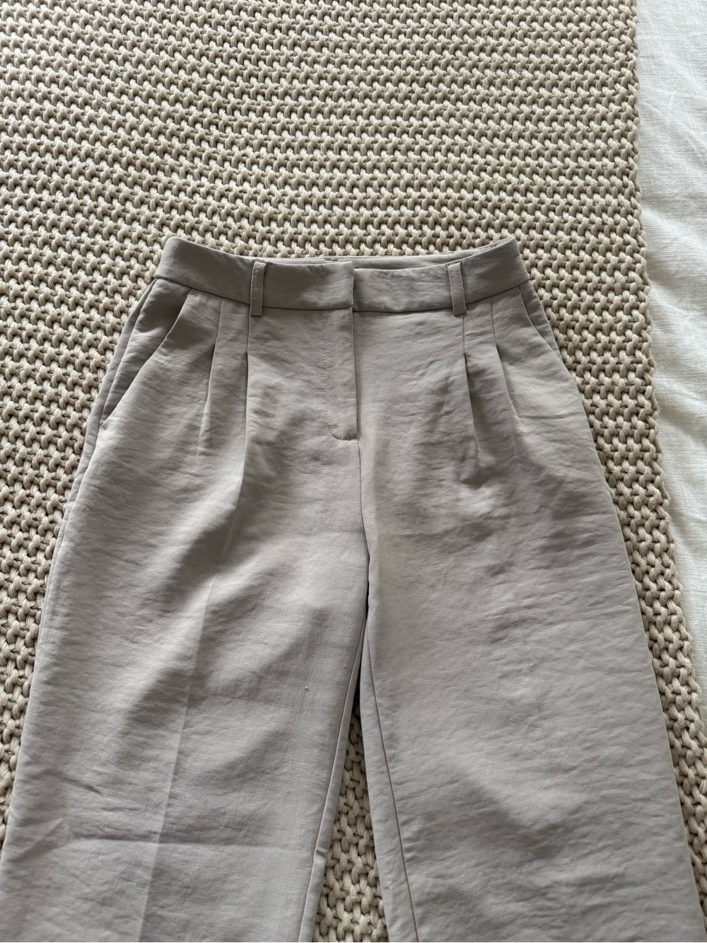 Christian Lacroix Tailored Trousers in Light Beige
